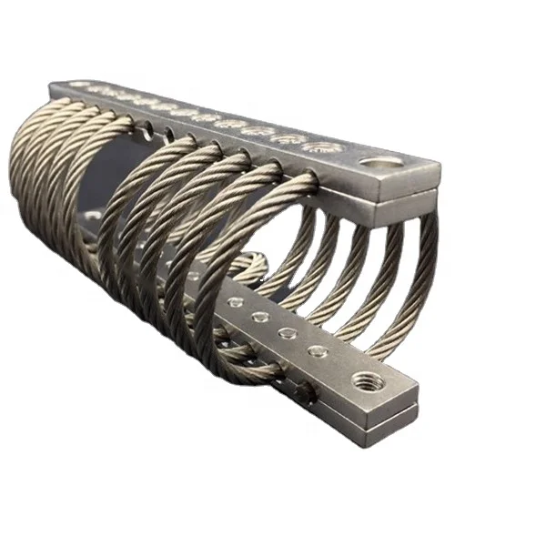 Industry Defense Vibration Shock Protection Embedded Electronics Video Surveillance Antenna JGX-0320D-17A Wire Rope Shock Mount
