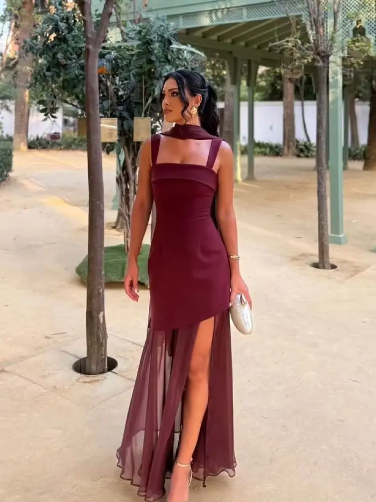 melina bodycon side slit dress - Chocolate, AU/UK 6 Maya Sage Green Floral EOS202420OFF Size:Custom (0-12 US, 32-44 EU) padded bust