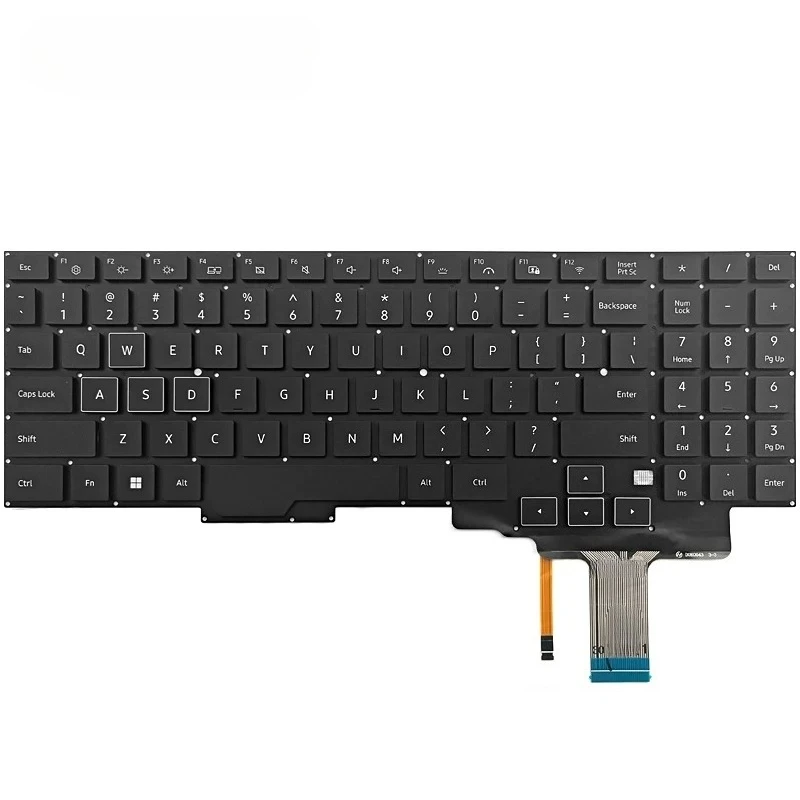 For MECHREVO Jiaolong 16 Pro 2025 Laptop Keyboard  Replacement