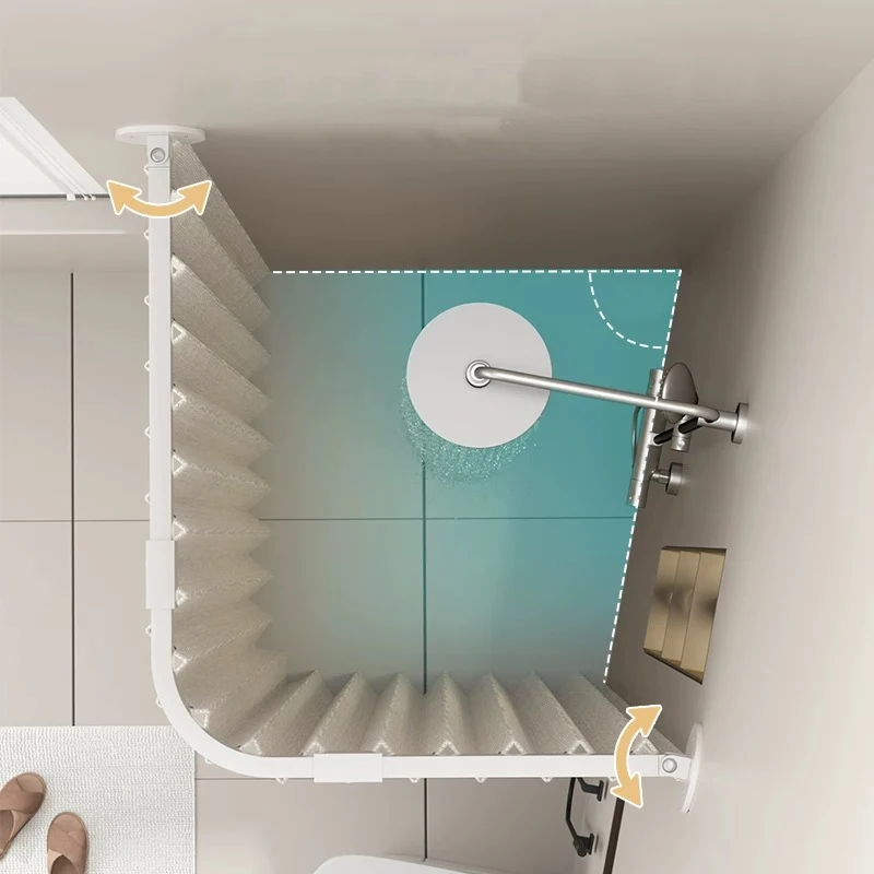 Thumbnail 4 - #30 Best Shower Curtain Rails to Buy In 2026