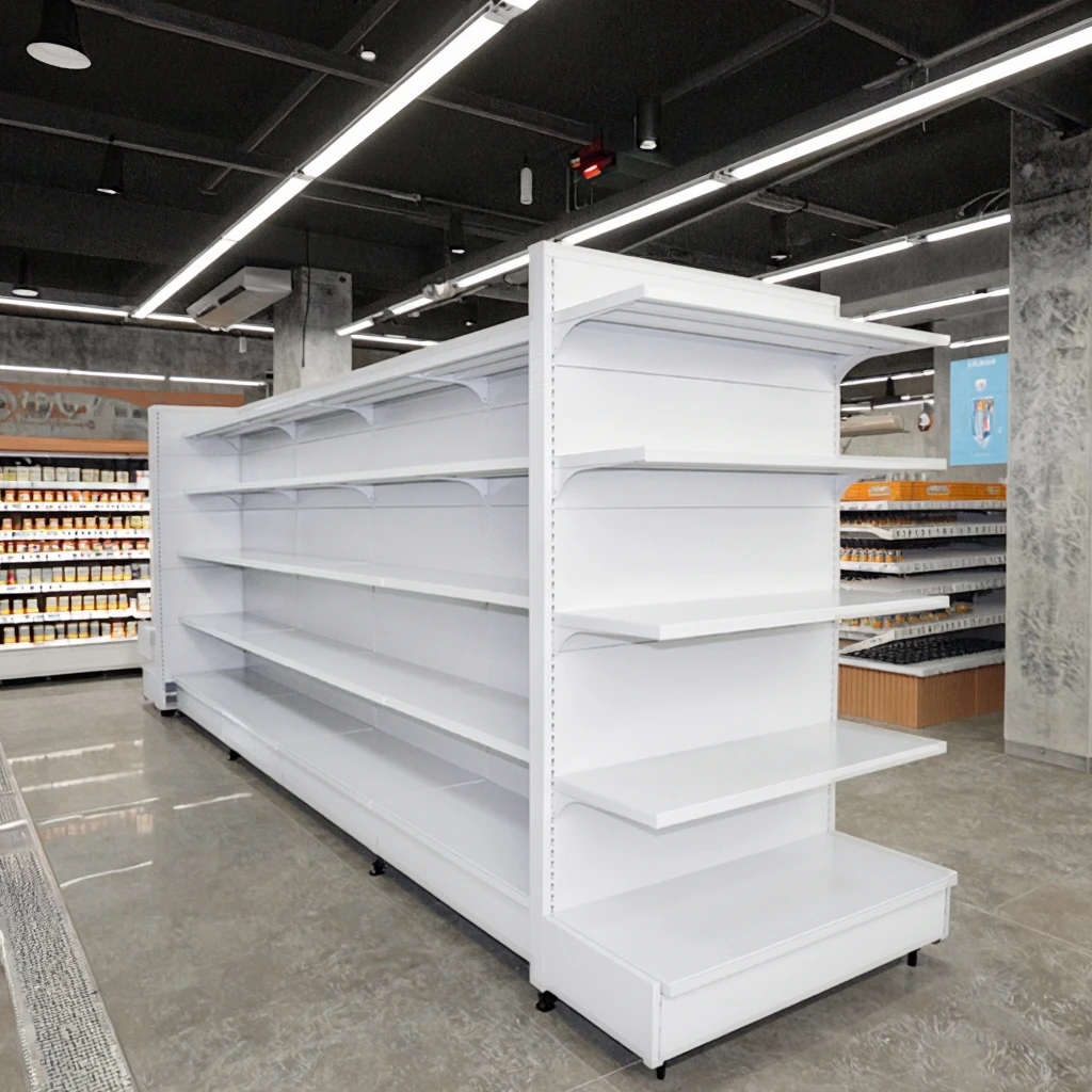 Retail Shop Adjustable Supermarket Shelf Snack Shelves Display Racks Gondola Shelving