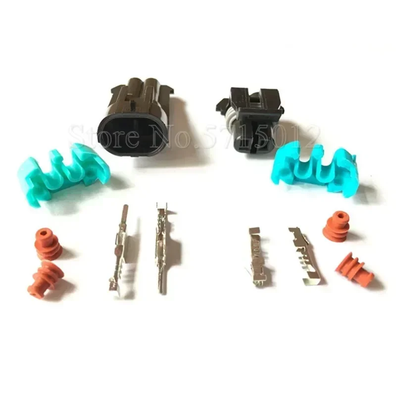 2 Hole Automotive Connector Temperature Sensor Plug For Buick Lacrosse Excelle GL8