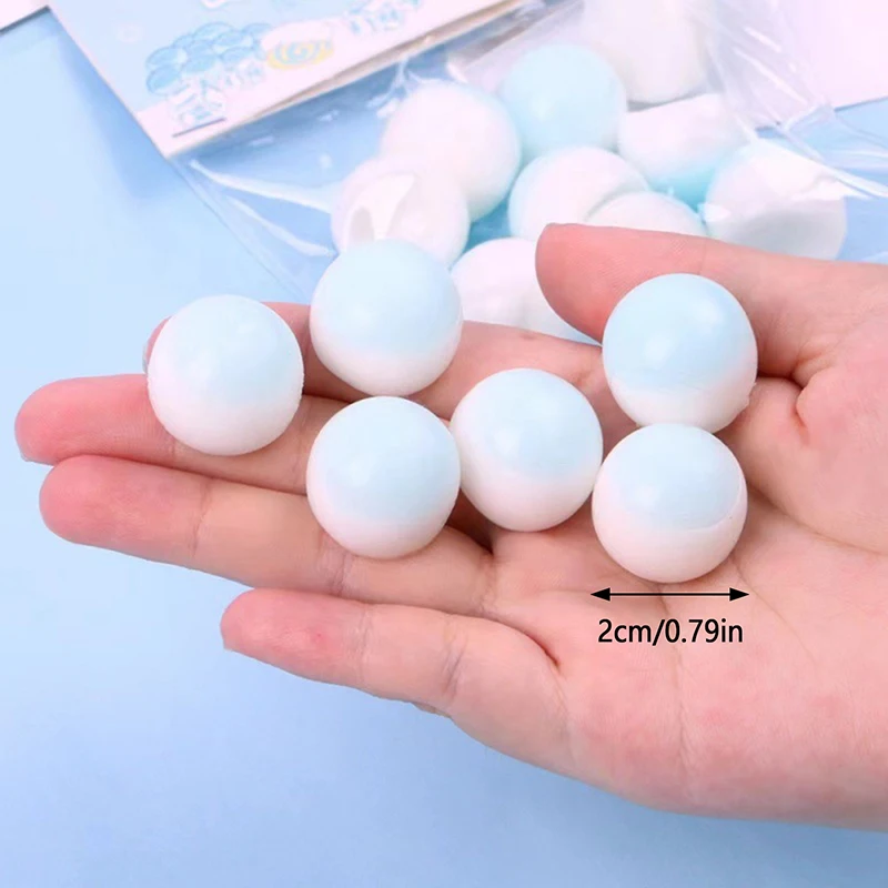 Cartoon Simulation Sea Salt Cheese Balls Pinching Toy Cute Decompression Toys Kids Stress Release Squeeze Slow Rebound Vent Toys