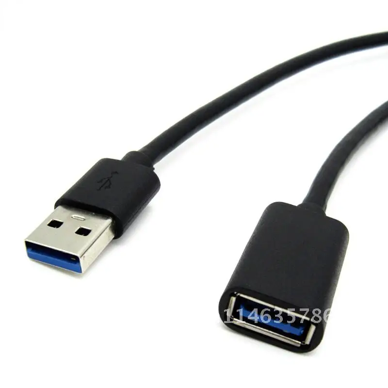 Male to Female Extension Wire USB 3.0 Extender Cable Super Speed 0.5m 1m 1.5m Cords for Computer laptop Hard Disk Set Top Box