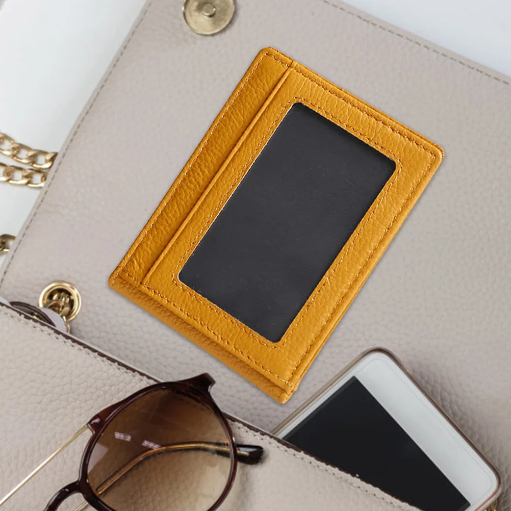 1 قطعة حامل البطاقة المدمجة خفيفة الوزن معرف السفر بطاقات الائتمان المنظم سيدات الأعمال مكتب الطلاب العالمي