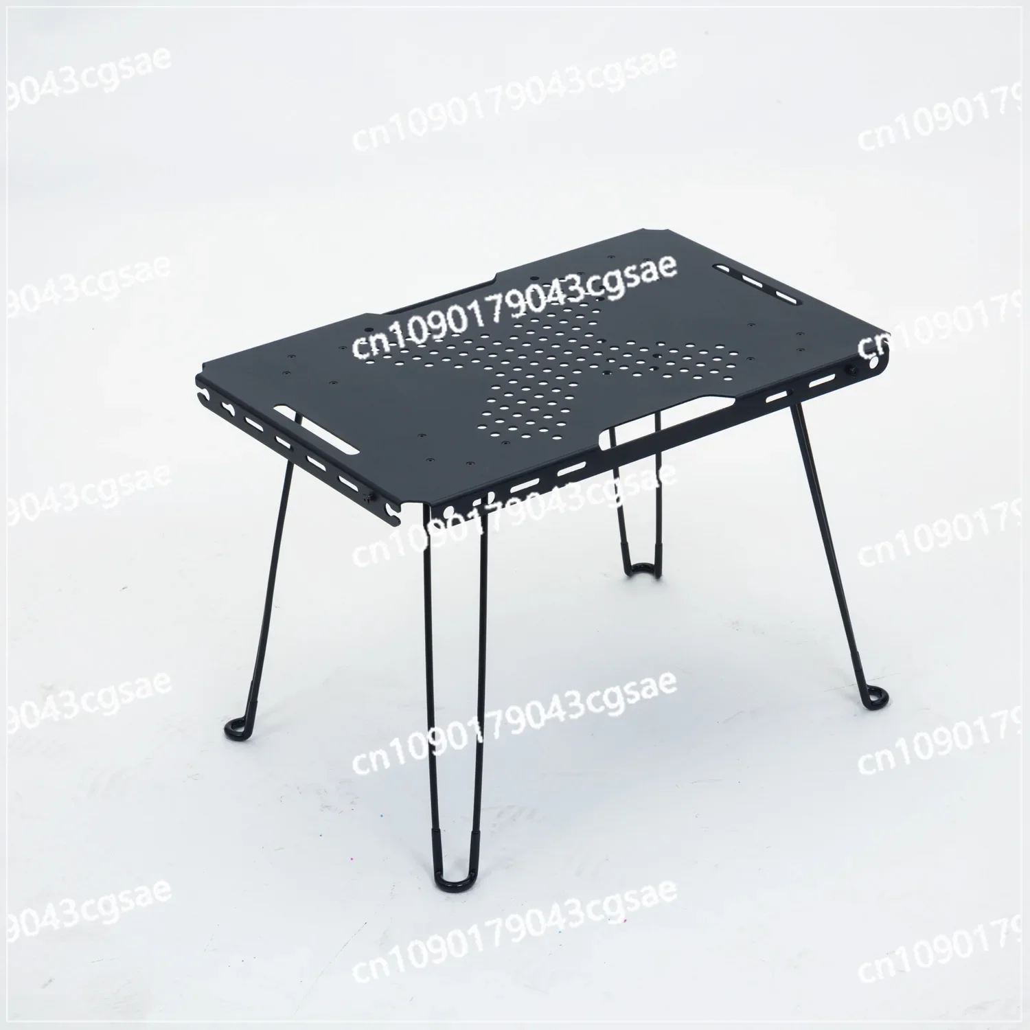 Outdoor Aluminum Folding Table Camping Splicing Picnic Tactical Table Camping Portable Supplies Set