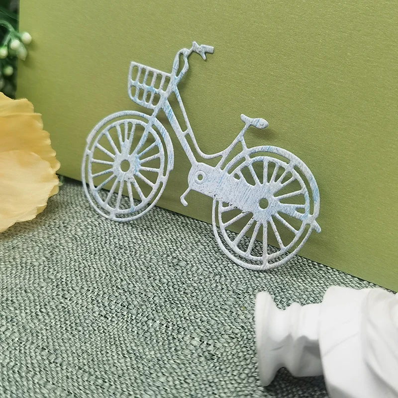 New Bicycle Design Handicrafts Metal Mold Cutting Die Scrapbook Die Cutting Photo Album Card Paper Carving  cutting dies 2024