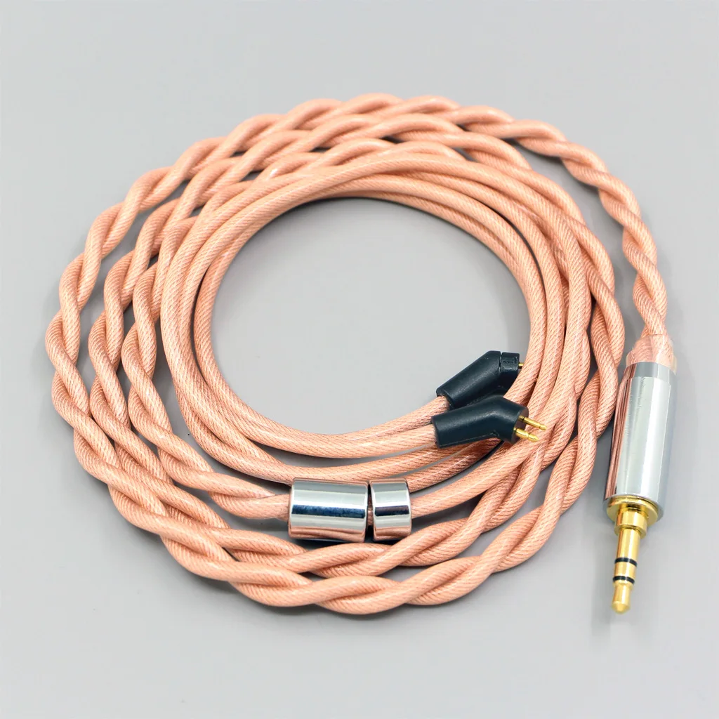 Type6 756 core Shielding 7n Litz OCC Earphone Cable For Etymotic ER4B ER4PT ER4S ER6I ER4 2pin 2 core 2.8mm LN008007