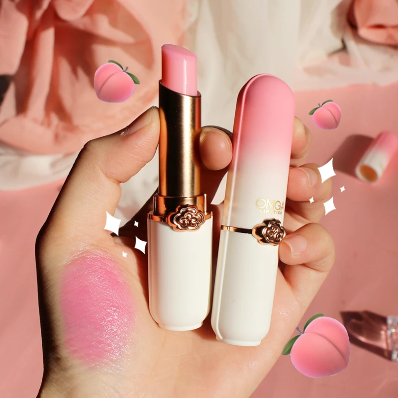 

Temperature Color Change Jelly Lip Balm Natural Nutritious Moisturizing Lipstick Repair Dry Cracks Dilute Lip Line Lips Care