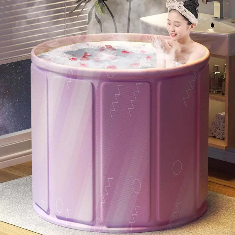 

Large Freestanding Bathtubs Standing Drain Fortable Jaccuzzi Baby Bathtubs Folding Portable Baignoire Pliable Adulltes Furniture