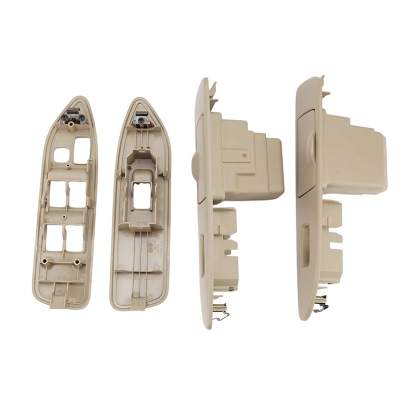 Car Window Regulator Cover Set Of 4Pcs For Toyota Land Cruiser FJ100 LC100 1997-2007 LHD Glass Lift Switch Panel - view 6