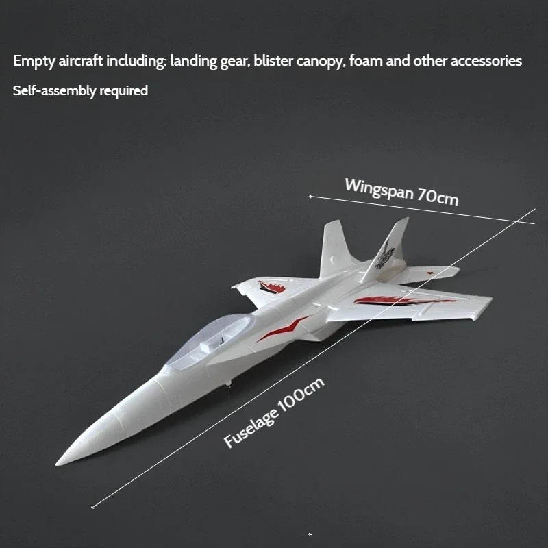 Kpq New F18 64mm Bypass 6-channel Remote Control Model Aircraft Fighter Epo Fixed Wing Model Jet Rtf Aircraft Rc Toy