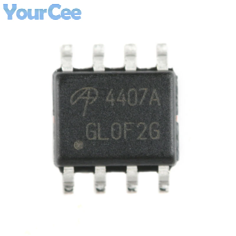 20pcs/5pcs AO4407A SOIC-8 4407A P-channel -30V/-12A SMD MOSFET Field Effect Transistor Chip AO4405AO4411 AO4413 AO4421 AO4435 image 4