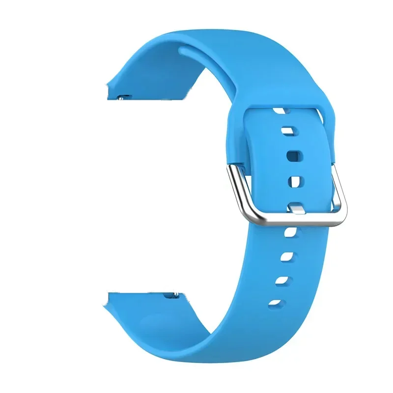 20mm 22mm watch Band for Amazfit bip5 GTS 4 3 2 GTS2mini Gtr 2 4 42mm Silicone Bracelet Samsung Galaxy watch 6 5 40mm 44mm Strap
