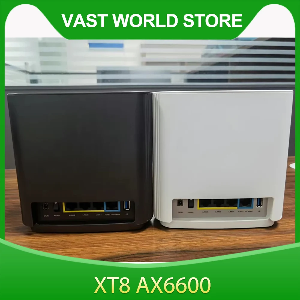 1pcs  Gigabit router WIFI6 Tri-Band Wireless 6600M AImesh Networking XT8 AX6600