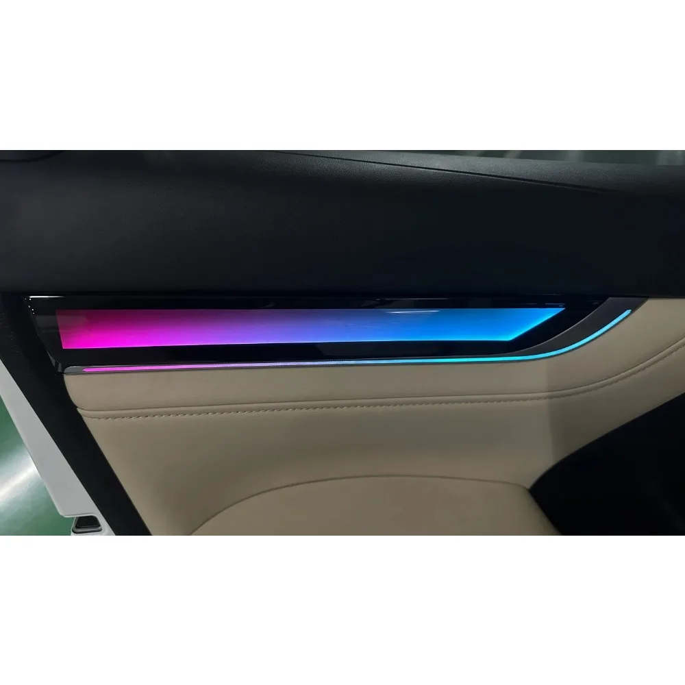 64 Colors Dynamic Ambient Light for Toyota Alphard/Vellfire 30 Series RHD/LHD Interior LED Lighting Upgrade Accessories