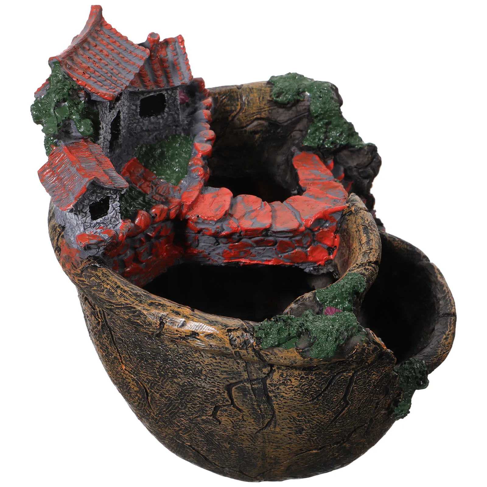 

Creative Flower Pot for Small Plants Succulent Desk Balcony Garden Hanging Planter Micro Landscape Indoor Decor
