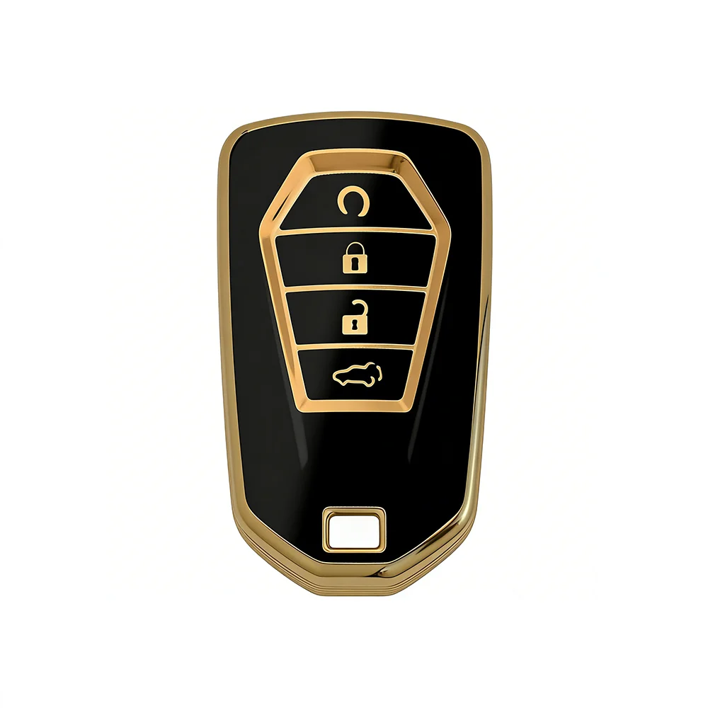Tpu Car Key Case For Isuzu New MU-X X Series DMAX D-Max X-Terrain Pickup Truck 2020 - 2026 Remote Control Protector Key Chains