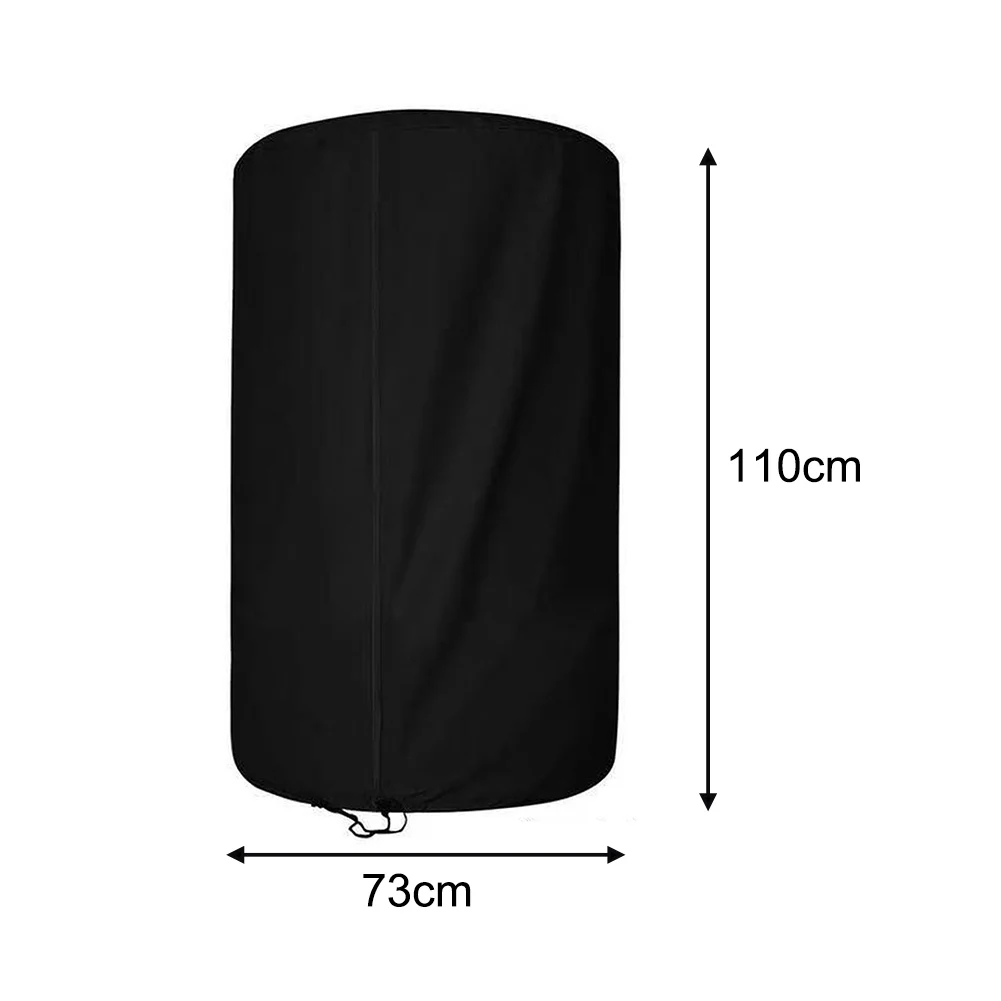 Tire Cover Engineered from 420D Oxford Fabric for RV Trailer Camper Truck and Car Spare Tires with Zipper and Ventilation Port