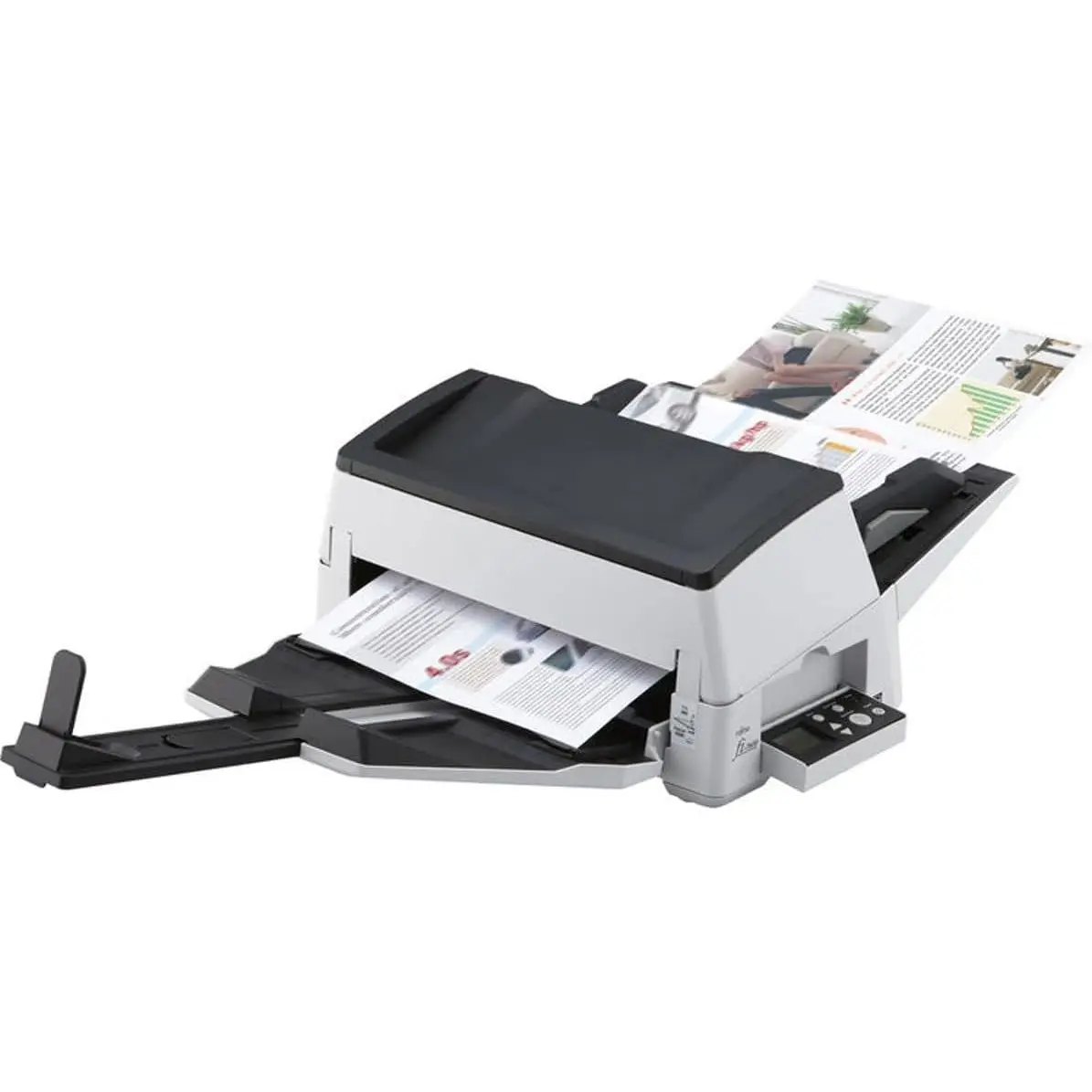 Escáner de Imágenes Fujitsu Fi-7600, Escáner de Documentos con Capacidad para 300 Hojas, Uso Profesional, Tecnología CCD, Escáner de Productos Flexible