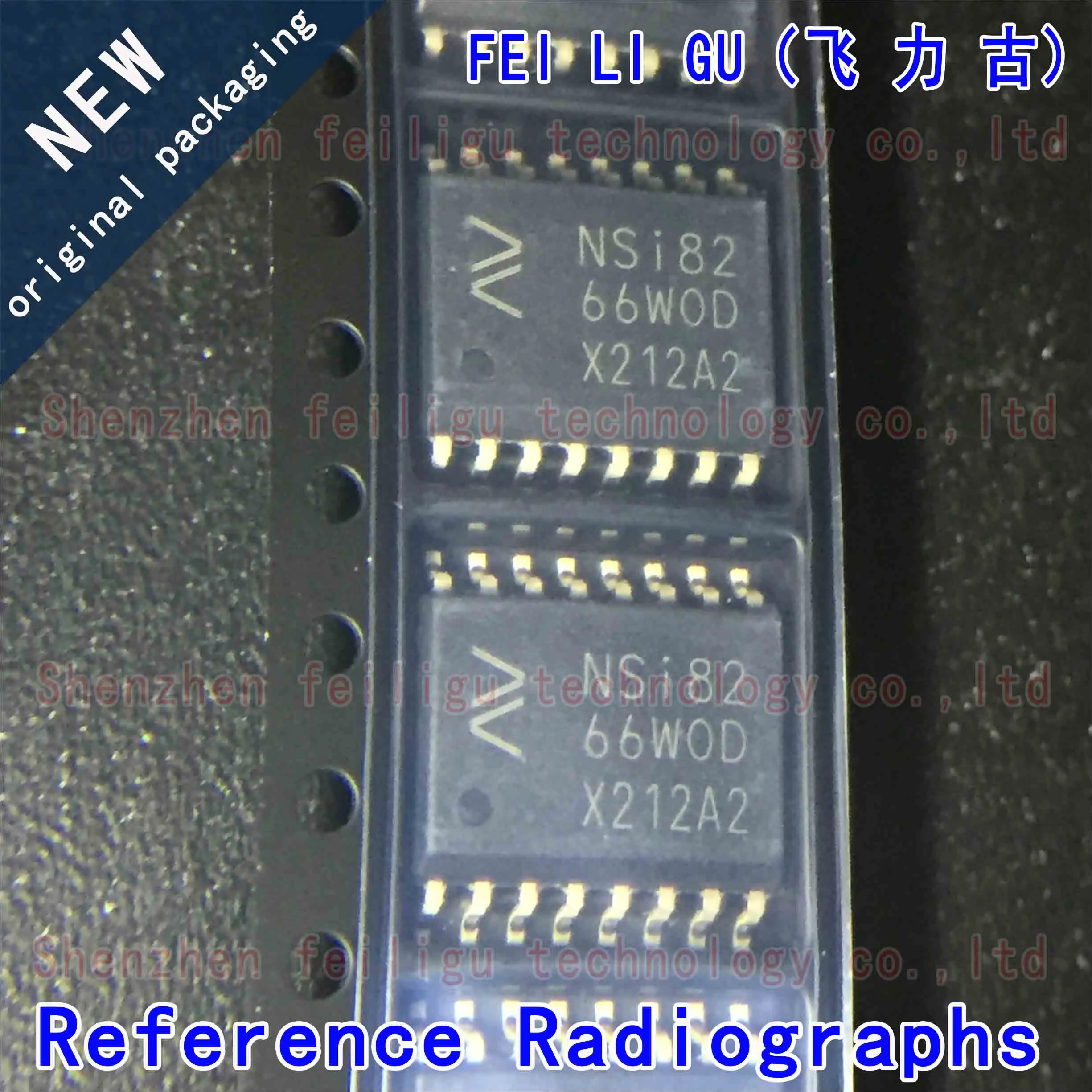 1~30PCS 100% New Original NSI8266W0-DSWR NSI8266W0D NSI8266 Package:SOP16 Digital Isolator Chip