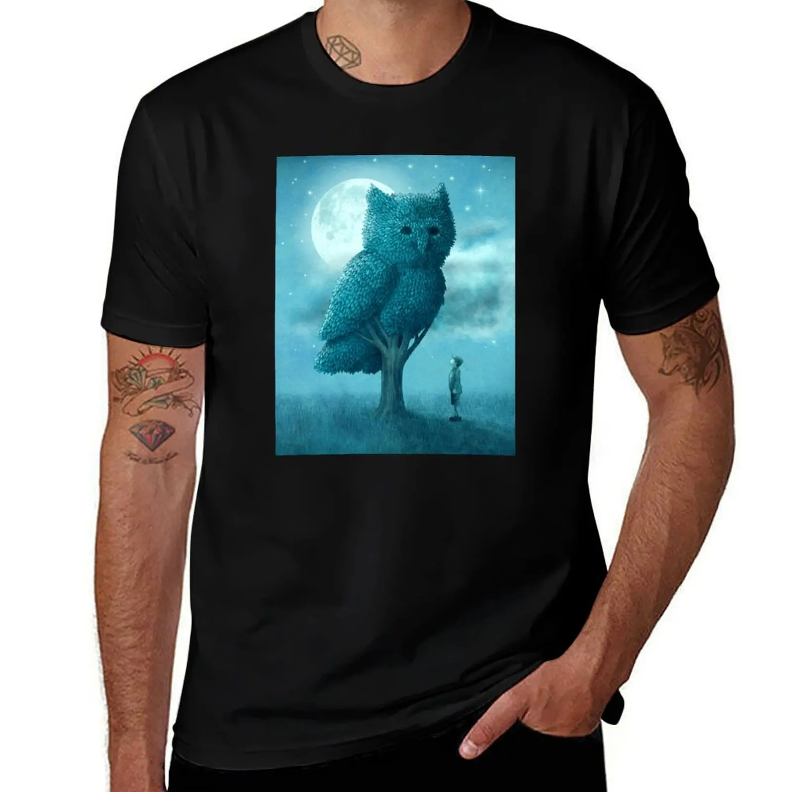The Night Gardener - colour option T-Shirt Durable Work Wear T-Shirt