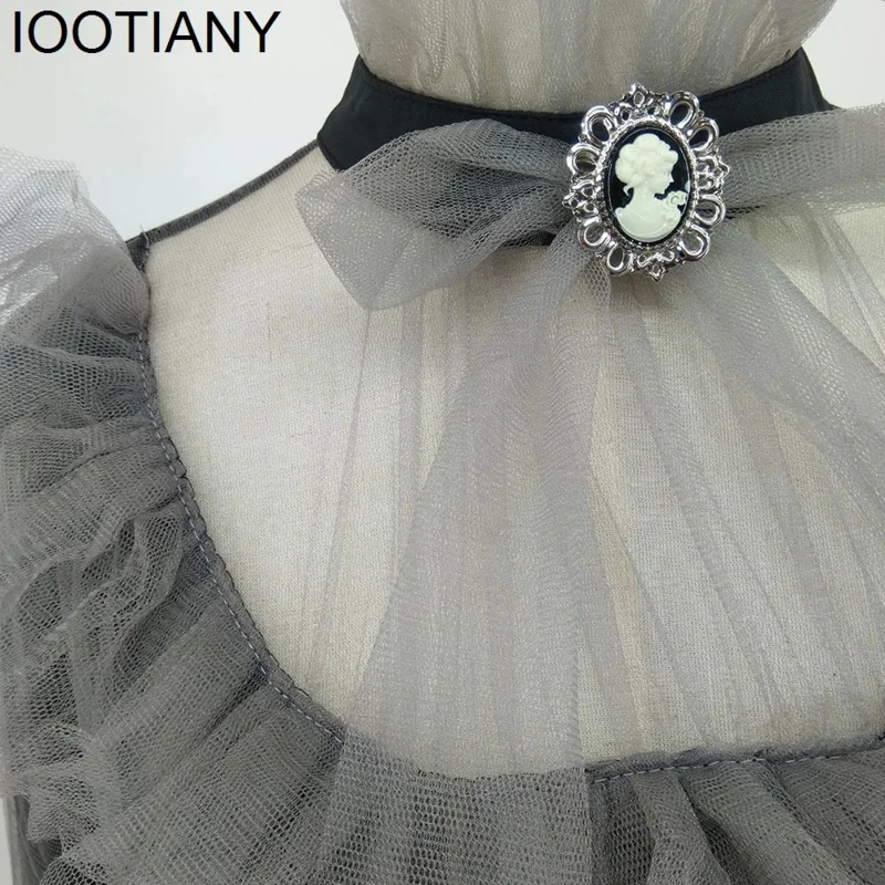 Horror Cosplay Witch Women Scary Zombie Vampire Halloween Carnival Costume Spooky Ghost Medieval Hooded Cape Day of The Dead