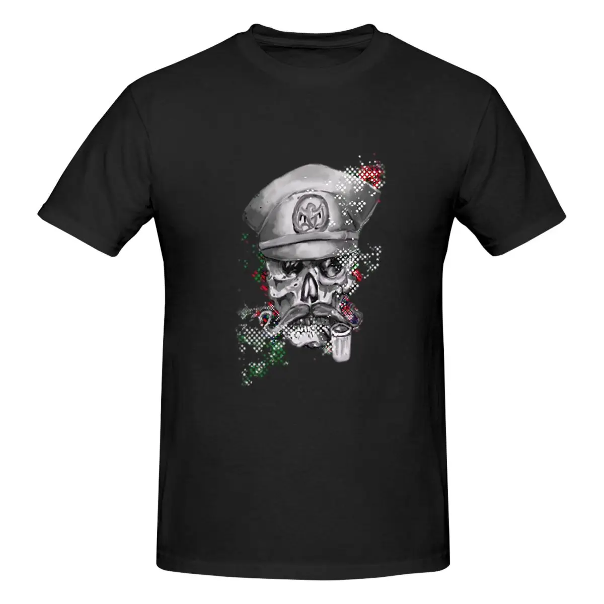 Camiseta Pop Art Battlefield General para hombre, camisetas clásicas de talla grande, camisetas de algodón con cuello redondo, camisetas cortas de verano para hombre