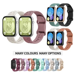 For Huawei Watch Fit 4 Pro / Fit 3 / Fit 2 / Fit SE / Fit Special Edition Strap Leopard Soft Silicone Band Bracelet