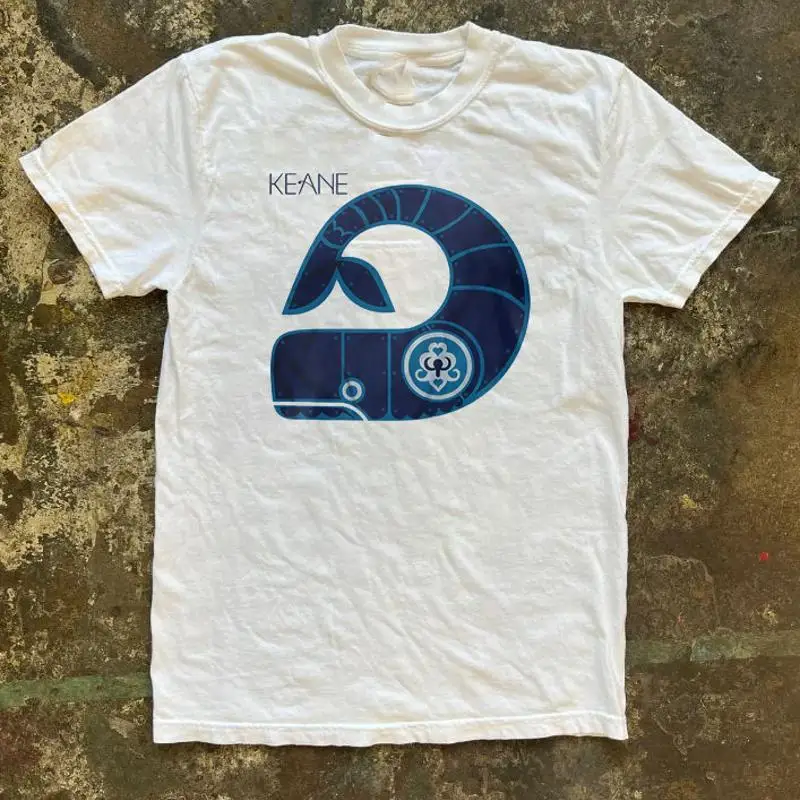 

НОВАЯ полноразмерная футболка Keane Band For Fan KM225