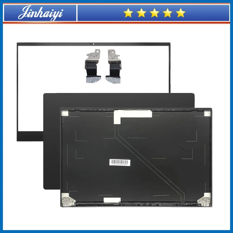 Image of Schwarz Für MS GS66 MS-16V1 16V2 16V4 16V3 bildschirm zurück shell rahmen rand scharnier top abdeckung fall vordere lünette welle