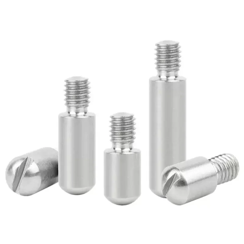 M3 M4 M5 M6 M8 M10 M12 304 Stainless Steel Locating Pins One-word Groove External Thread Cylindrical Pin Slotted Pin Screws
