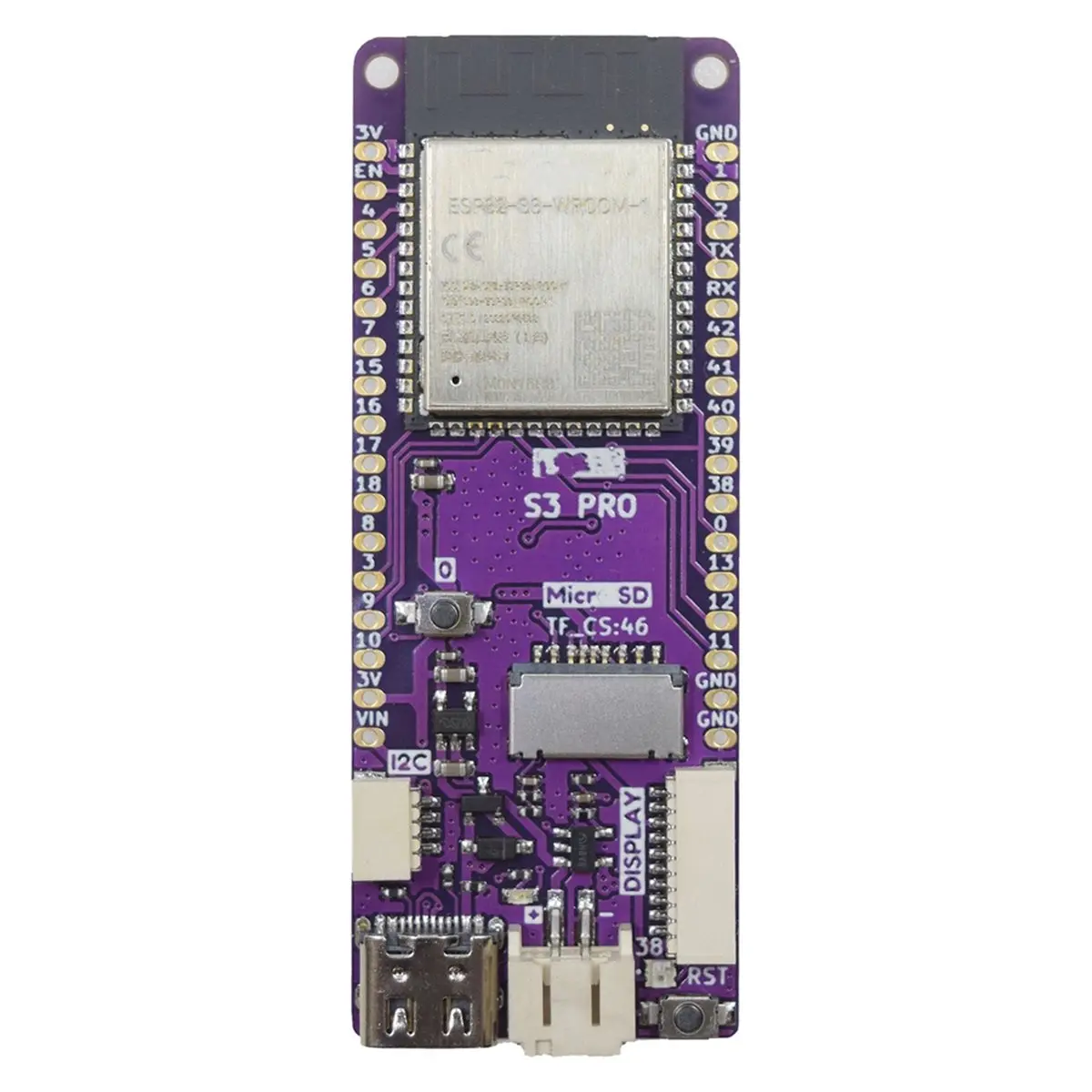 A46U .0.0 - WIFI BLE IOT Board Based 16MB FLASH 8MB PSRAM TF for MicroPython Compatible