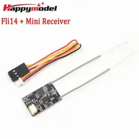 Fli14 + /Fli14 14CH Mini Receiver Compatible for Flysky AFHDS-2A with PA OSD Output for FS-i6 FS-i10 Transmitter RC Drone Quadco