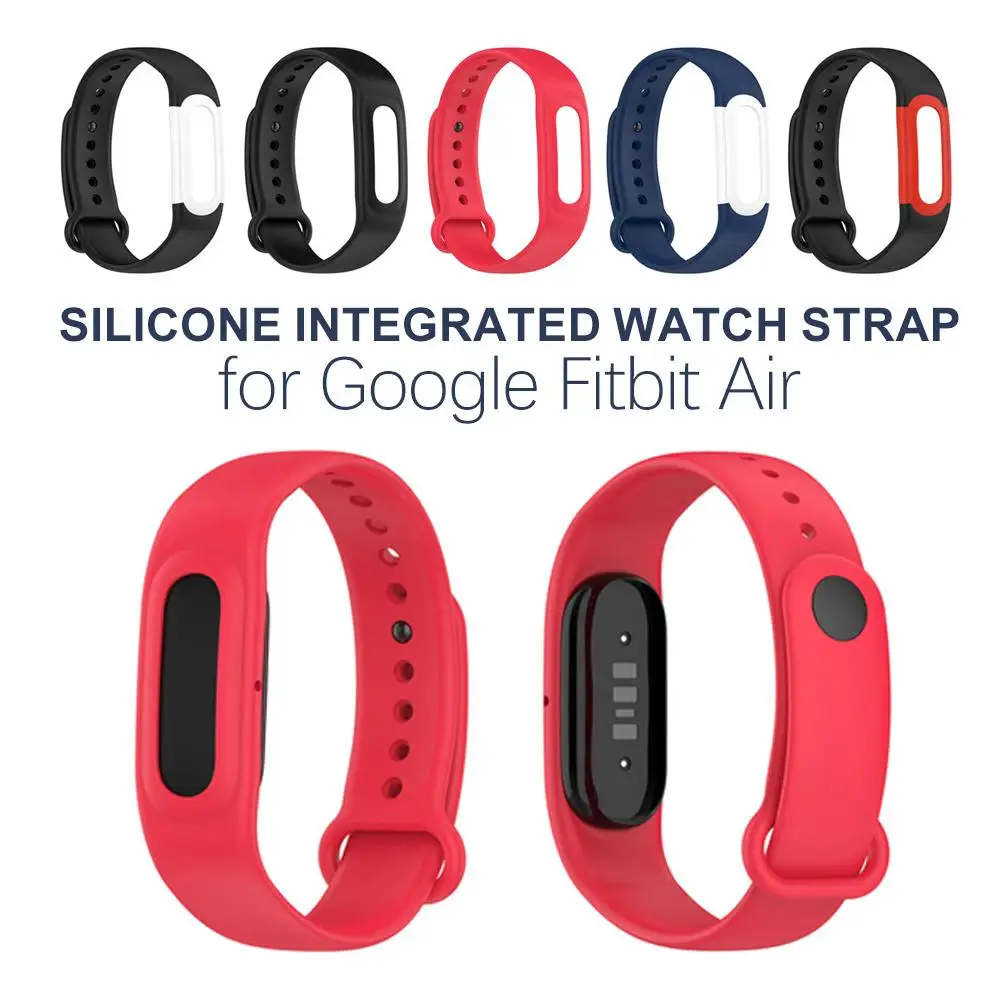 For Google Fitbit Air Dedicated Silicone Integrated Strap Skin Friendly And Breathable Wristband Replacement Strap Accessories