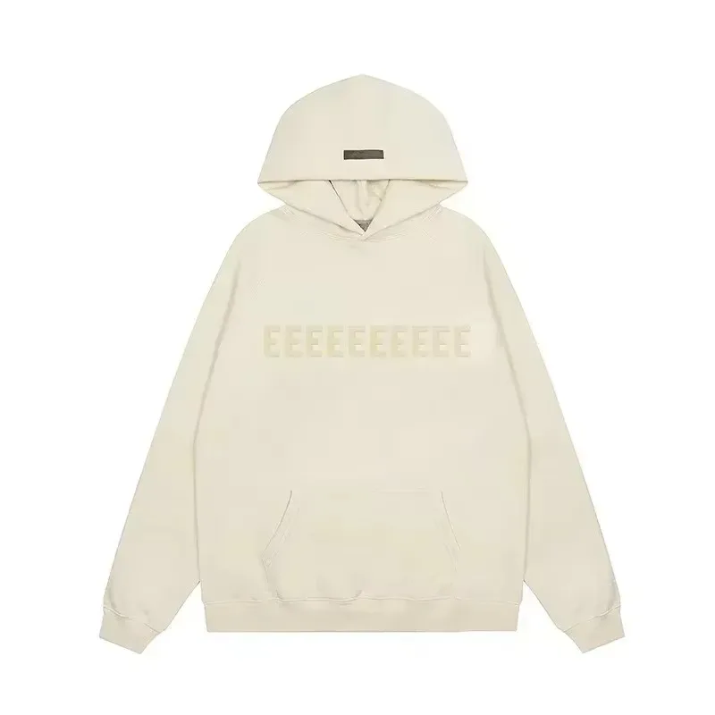 FW22 Felpe Classiche di Marca per Uomo, Design di Lusso con Due File di Lettere in Peluche sul Petto, Felpa Oversize da Donna, Set Unisex alla Moda