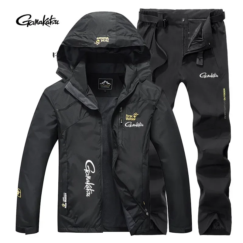 

2024 Gamakatsu Fishing Suits Men Windproof Waterproof Warm Suits Outdoor Sport Travel Camping Cycling Hiking Fishing Jacket