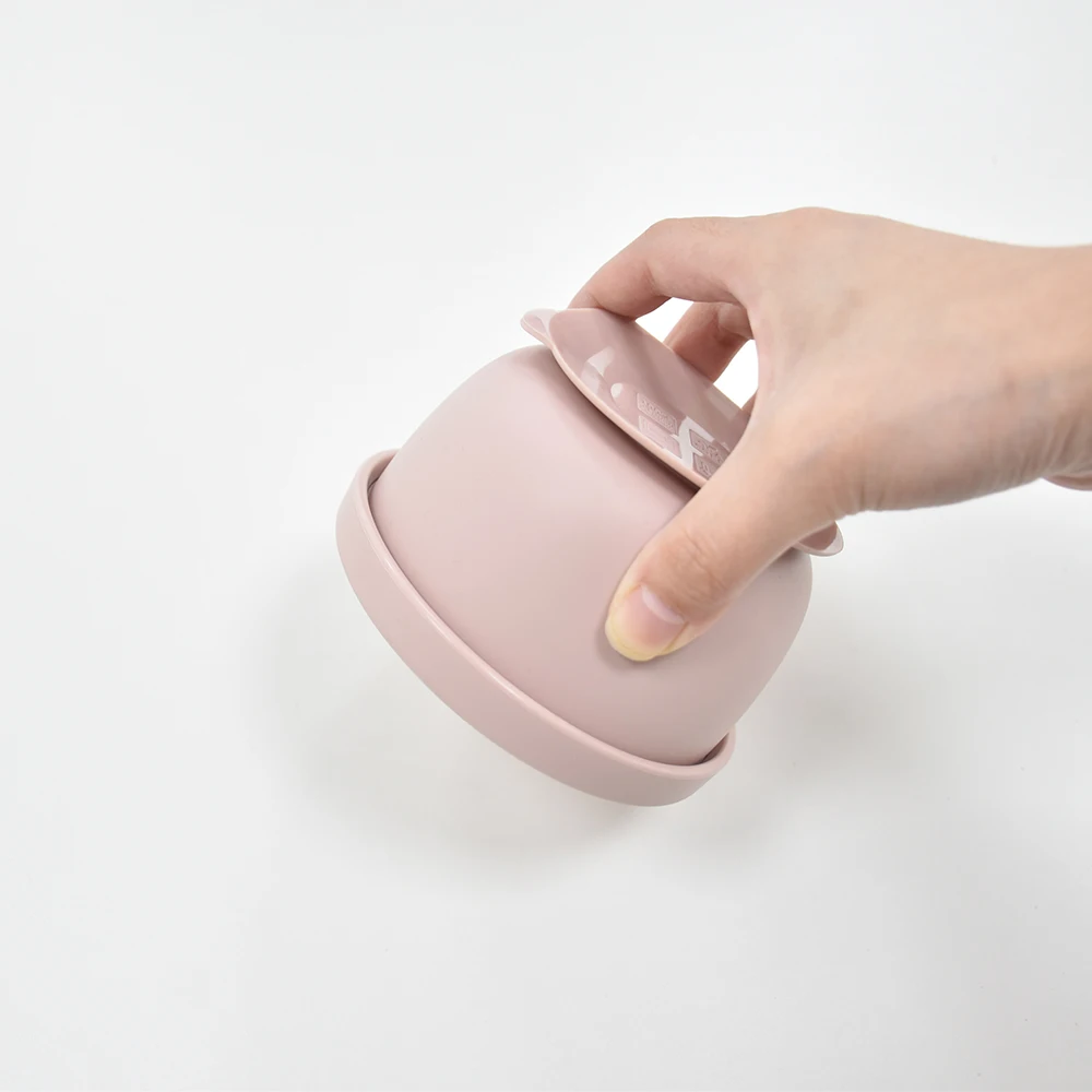 Silicone Suction Bowl with Lid, 260ML - Non-Spill Baby Feeding Bowl, Secure Suction Base for Toddlers, Learning Self-Feeding