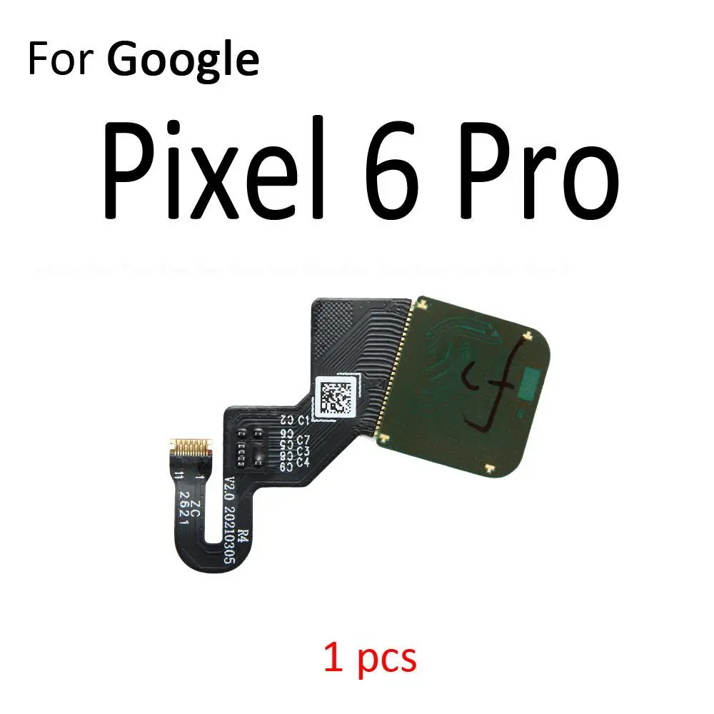 Home Return Button Key Fingerprint Connection Sensor Scanner Connector Flex Cable Touch ID For Google Pixel 4a 5 5a 6 7 Pro 6a