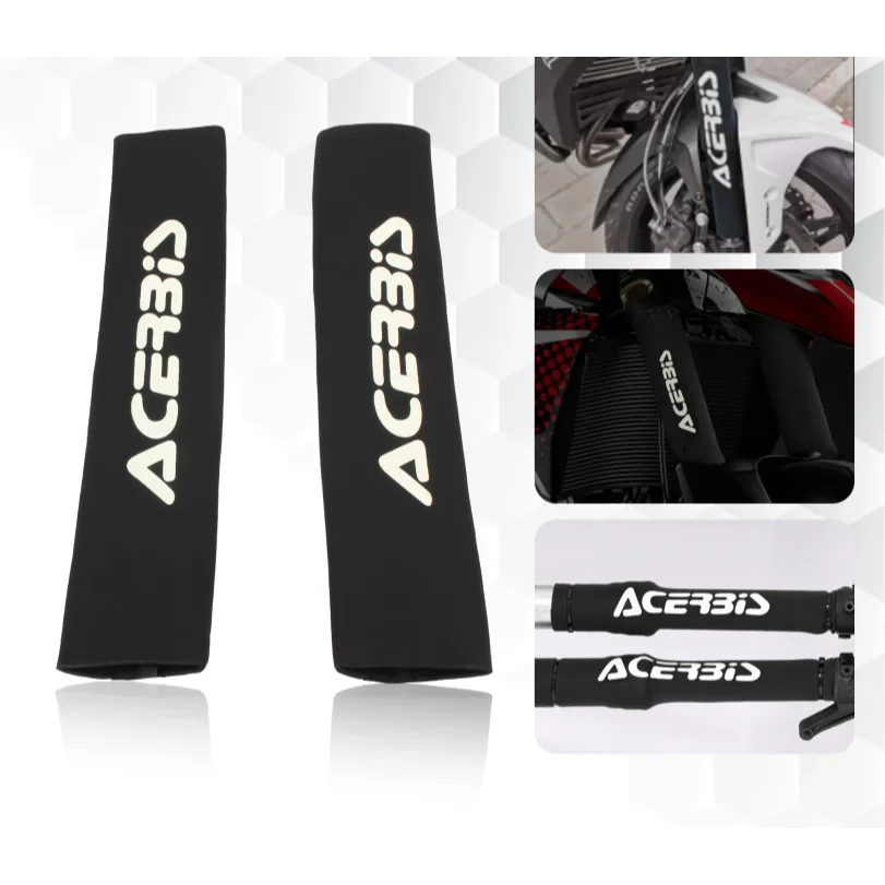 Universal 370mm Motorcycle Front Fork Protector Shock Absorber Guard Wrap Cover For ATV Dirt Pit Bike Scooter Motocross Parts