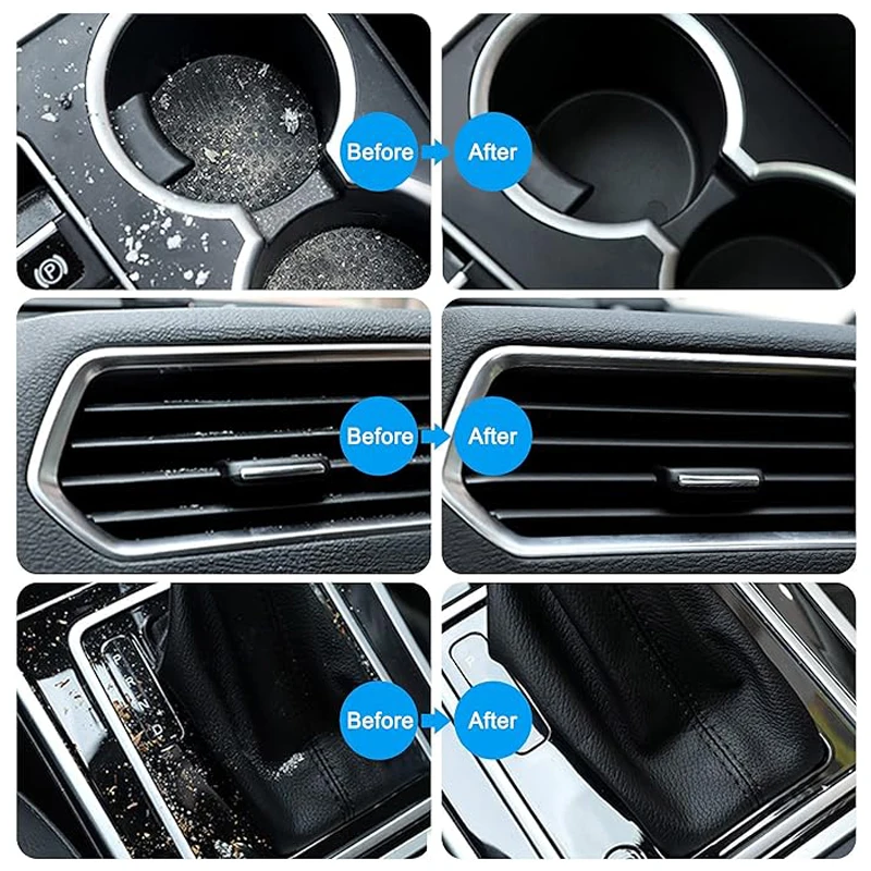 Limpiador de teclado de polvo de arcilla súper limpia, juguetes de limo, Gel de limpieza, Kit de masilla de barro de Gel para coche, USB para pegamento limpiador para ordenador portátil