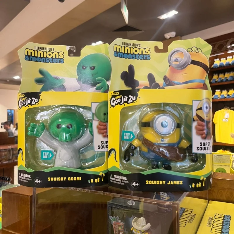 

Minions And Monsters Pinch And Relax Toy Quishy Stress Relief Toy Stretchable James Gummi‌ Anime Movie Periphery Gift