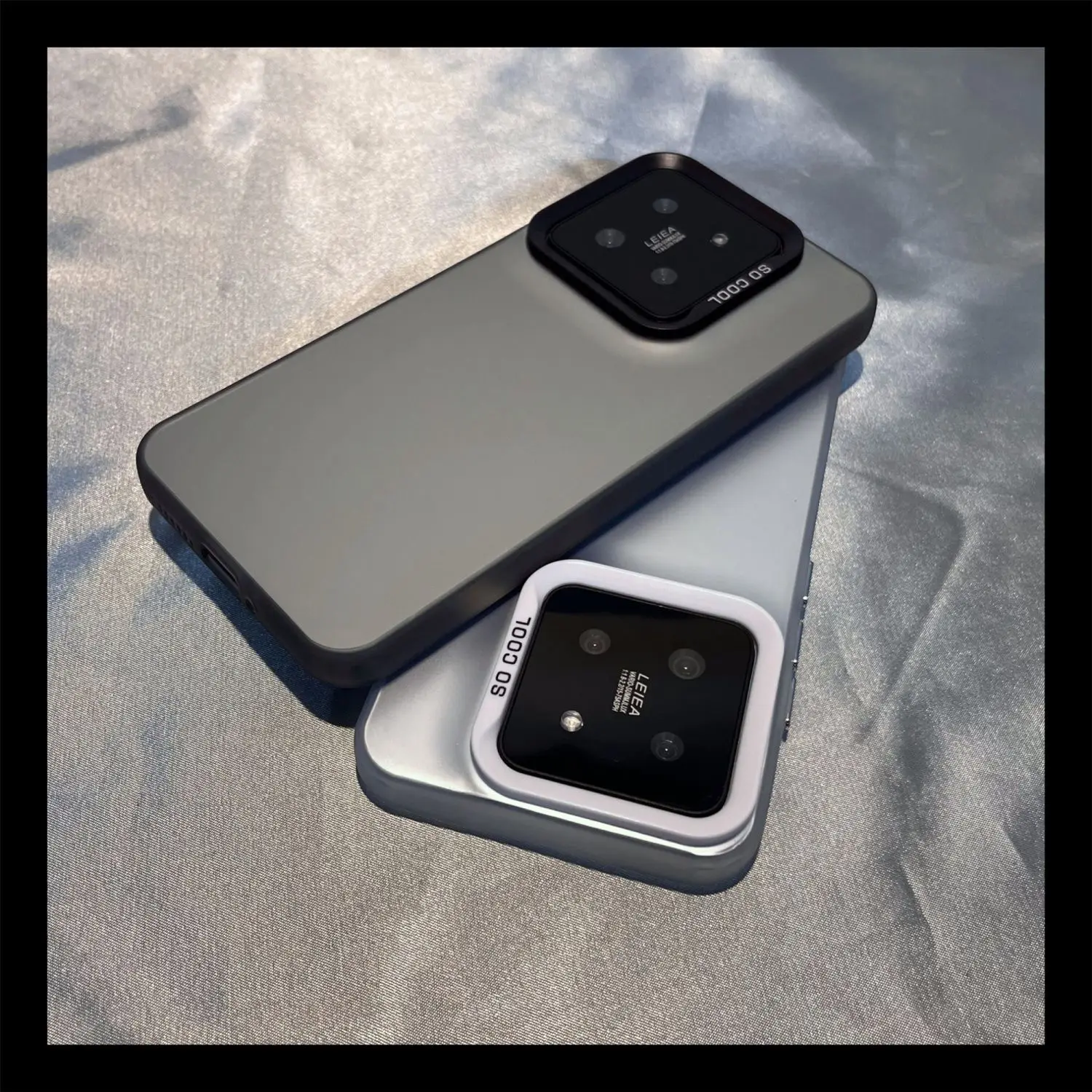 حافظة لهاتف Xiaomi MI 15T 14T Pro لون فضي عصري صديق للبشرة غطاء كمبيوتر بلوري لهاتف Xiaomi 15T pro 5G مقاوم للصدمات فودان #1