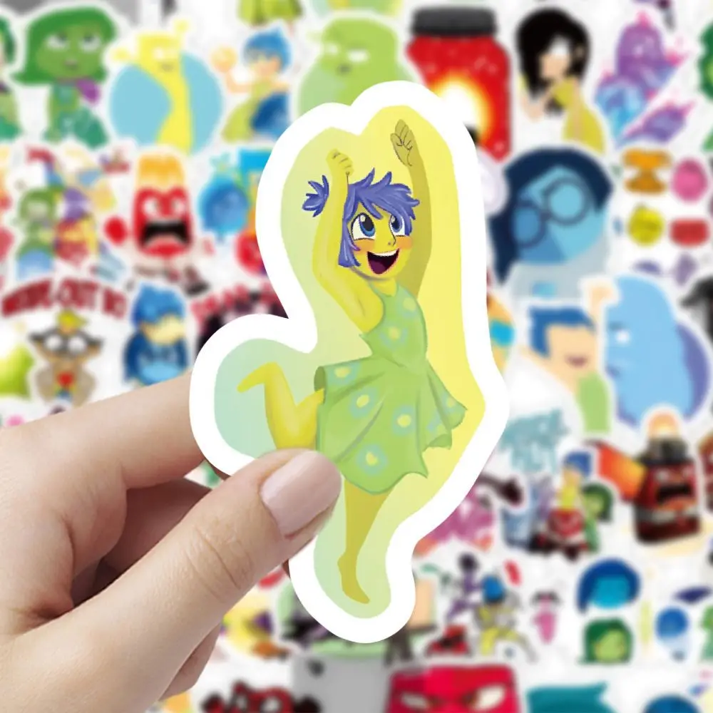 

10/30/60/120PCS Disney Cartoon Movie Inside Out Cute Graffiti Sticker Decoration Laptop Skateboard Waterproof Decal Kids Toy