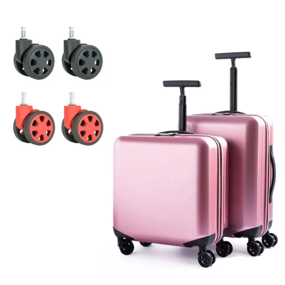 Quiet 360 Degree Swivel Wear-resistant Smooth Luggage Wheels Removable Sturdy Furniture Casters Furniture Accessories