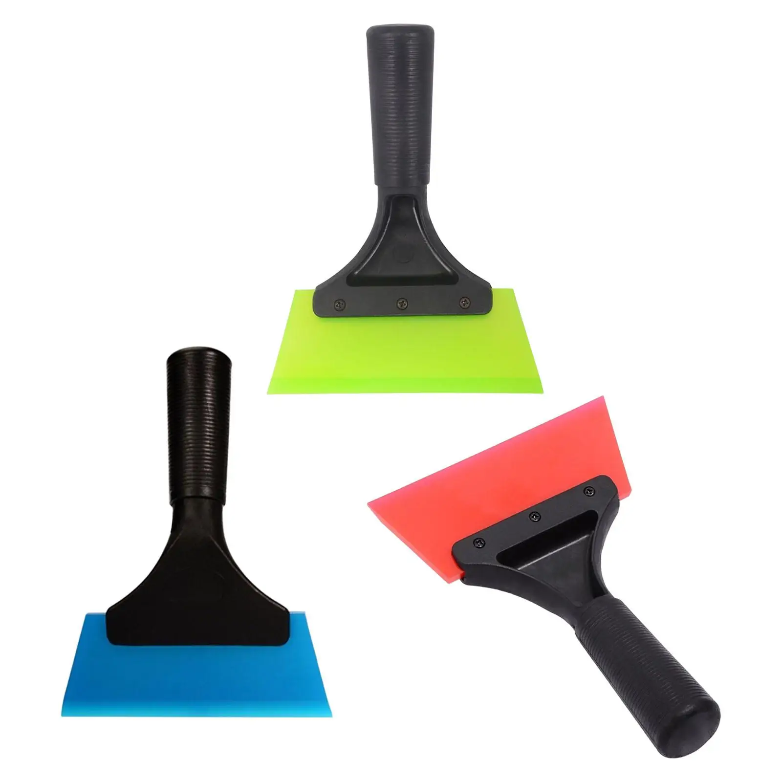 Vehicles Squeegee Rubber Blade with Anti Slip Handle Snow Squeegee Professional