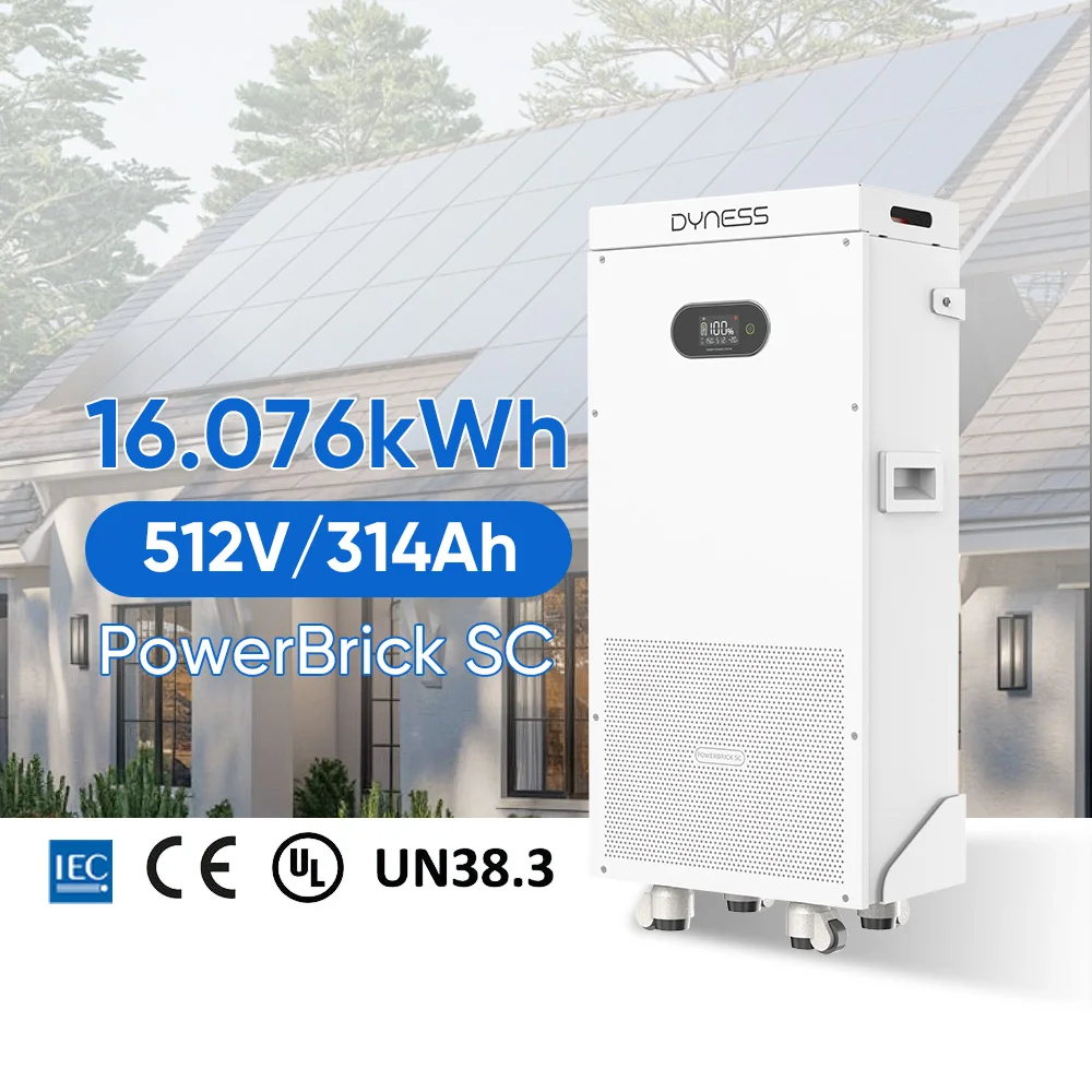 Dyness PowerBrick 51.2V 314Ah 16kWh Wall-Mounted Home Energy Storage for Powerwall Battery