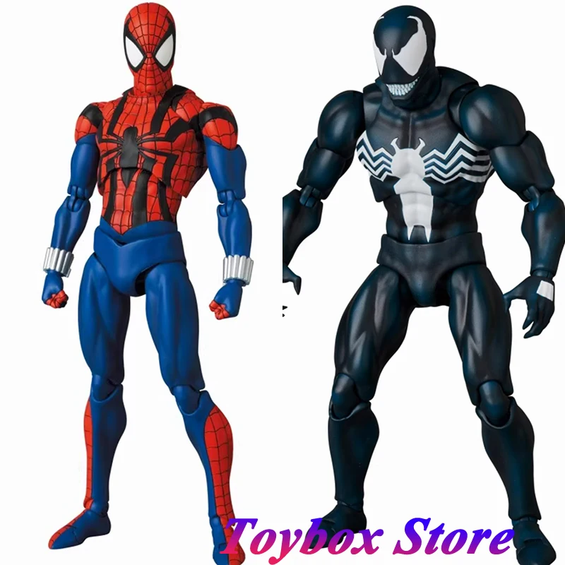 Marvel Anime Original MAFEX 143 1/12 Spider Man MAFEX 088 Venom Movable Action Figure 6