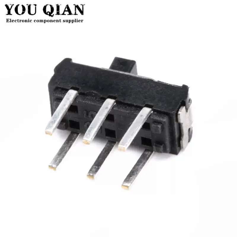 20Pcs MSS22D18 MINI Miniature DIP Slide Switch 2P2T 6Pin Handle high 2mm For DVD Switch