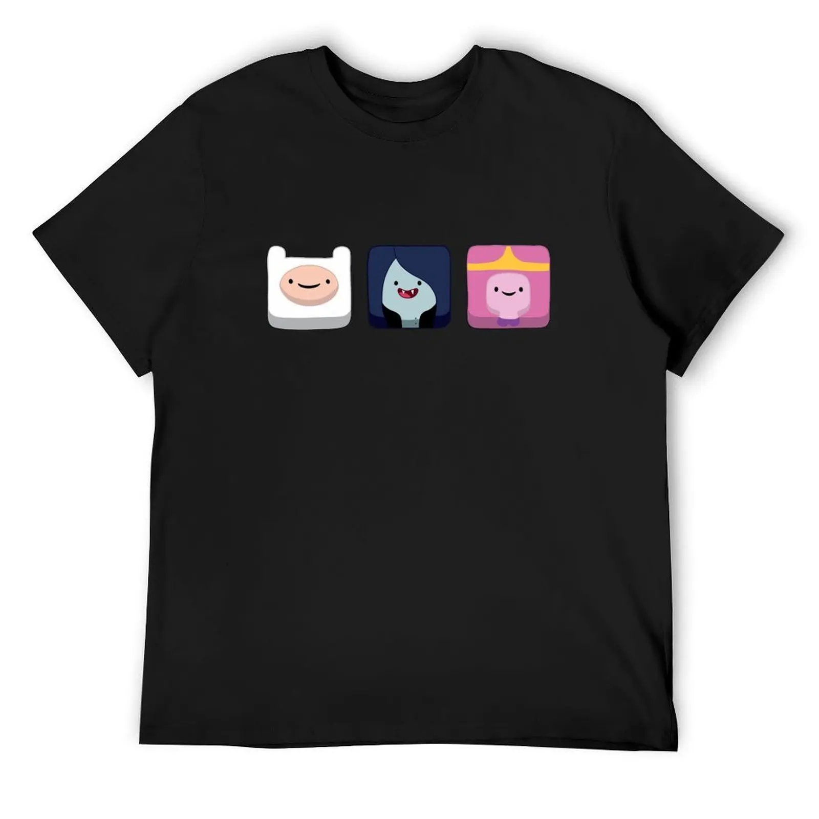 

Bubblegum, Finn, and Marceline T-Shirt quick drying boys whites vintage clothes customizeds Men's t shirts